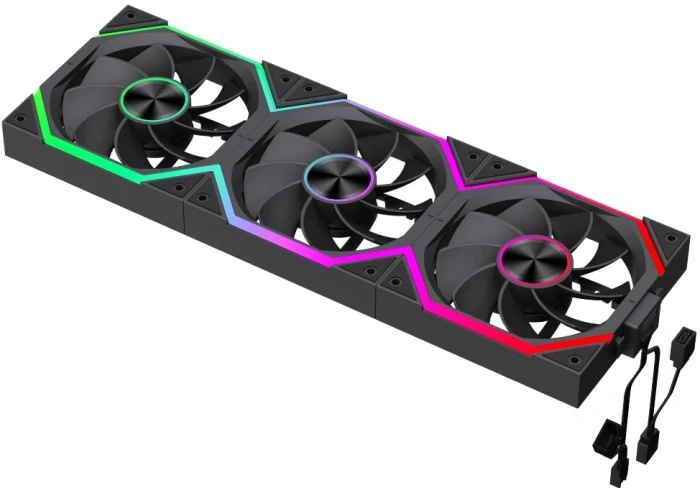 Gamemax FN12A-N2 WL-RW Reverse Black