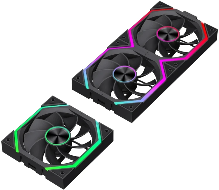 Gamemax FN12A-N2 WL-RW Reverse Black