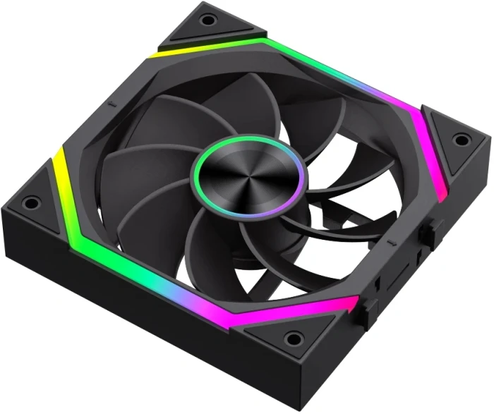 Gamemax FN12A-N2 WL-RW Reverse Black