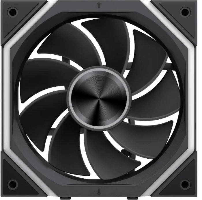 Gamemax FN12A-N2 WL-RW Reverse Black