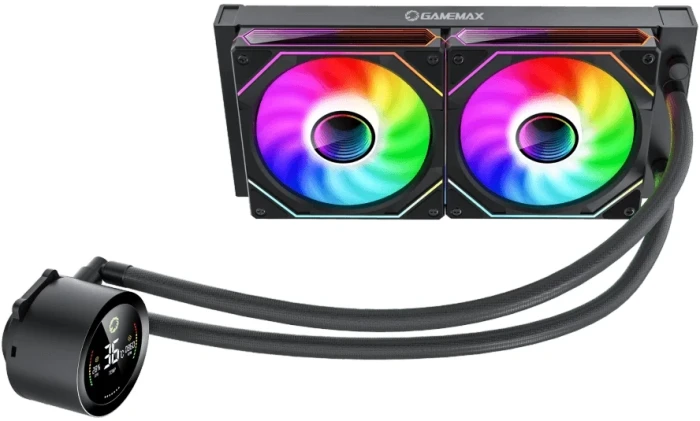 Gamemax IceBurg 240 Digital - Black