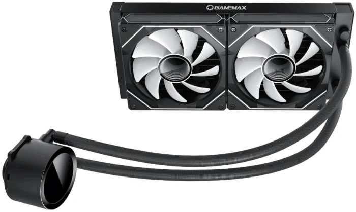 Gamemax IceBurg 240 Digital - Black