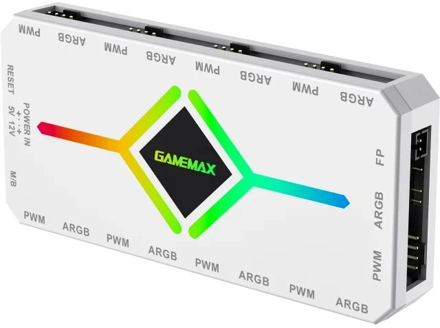 Gamemax 9 Fan PWM + ARGB Hub - V4.0