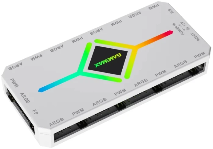 Gamemax 9 Fan PWM + ARGB Hub - V4.0