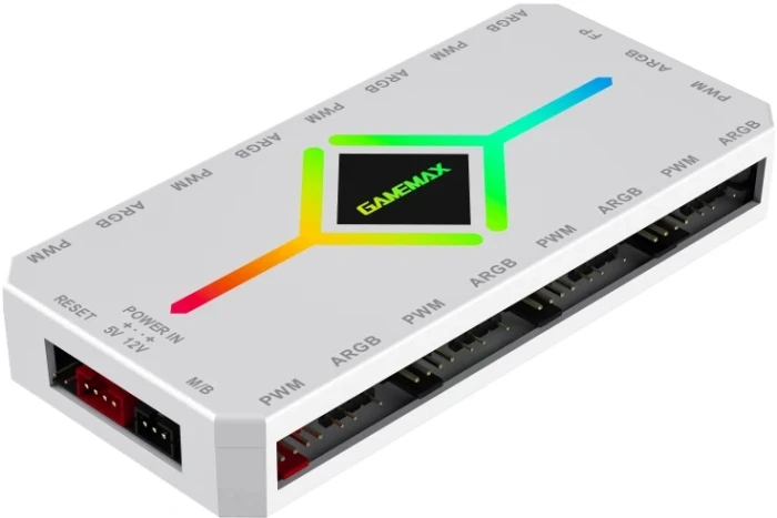 Gamemax 9 Fan PWM + ARGB Hub - V4.0