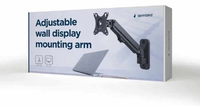 Gembird Стойка за монитор за стена MA-WA1-01