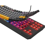 Genesis Thor 230 TKL Anchor Gray Negative Red Switch