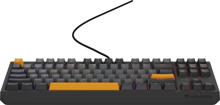 Genesis Thor 230 TKL Anchor Gray Negative Red Switch