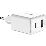 Genius бързо зарядно & PD White 20W