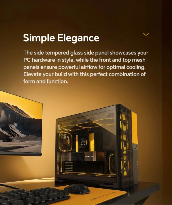 Geometric Future Model 5 Vent Yellow