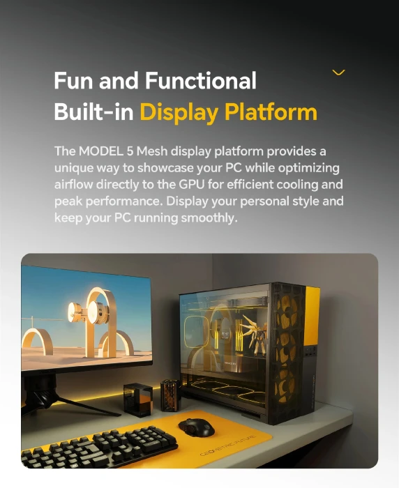 Geometric Future Model 5 Vent Yellow