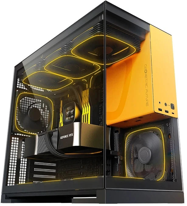 Geometric Future Model 5 Yellow