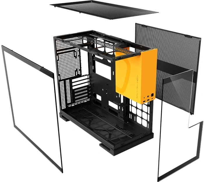 Geometric Future Model 5 Yellow