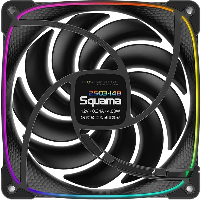 Geometric Future Squama 2503-14 Black