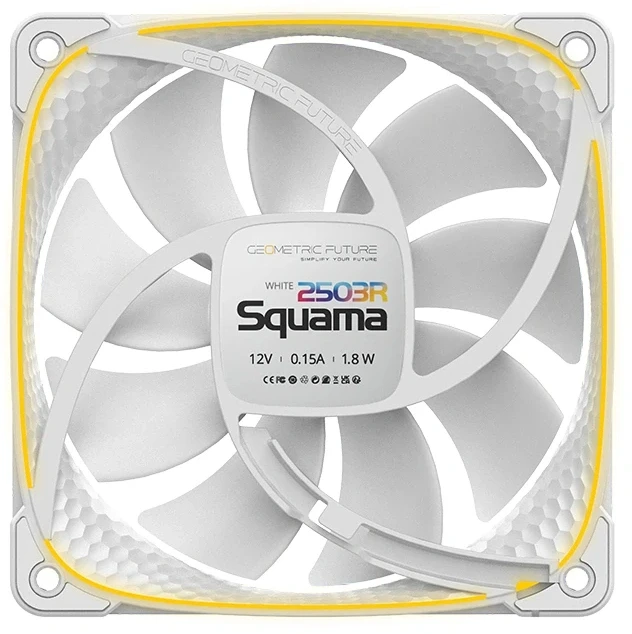 Geometric Future Squama 2503R REVERSE ARGB White