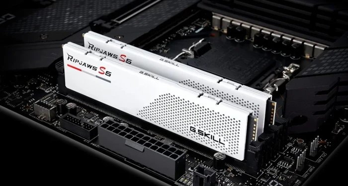 G.SKILL Ripjaws S5 White 64GB (2x32GB) DDR5 6000MT/s CL28