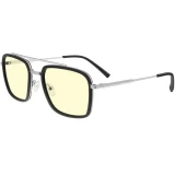 Компютърни очила GUNNAR Baron Silver Amber