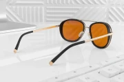 Компютърни очила GUNNAR Dume Gold Amber Max