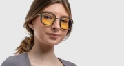 Геймърски очила GUNNAR Fallout Vault 33 Gunmetal/Olive - Amber