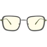 Геймърски очила GUNNAR Fallout Vault 33 Gunmetal/Olive - Clear