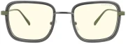 Геймърски очила GUNNAR Fallout Vault 33 Gunmetal/Olive - Clear
