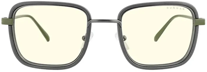 Геймърски очила GUNNAR Fallout Vault 33 Gunmetal/Olive - Clear
