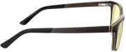 Компютърни очила GUNNAR Muir Ebony (wood) Amber