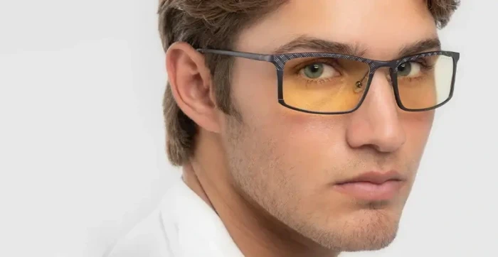 Компютърни очила GUNNAR Plaid Graphite Amber