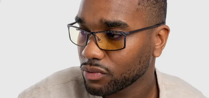 Компютърни очила GUNNAR Plaid Graphite Amber