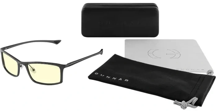 Компютърни очила GUNNAR Plaid Graphite Amber