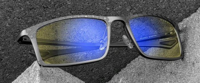 Компютърни очила GUNNAR Plaid Graphite Amber
