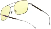 Компютърни очила GUNNAR White Wolf  Steel/Umber Amber