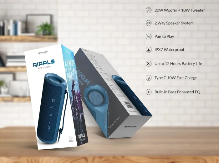 HiFuture Ripple Bluetooth - Blue