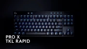 Logitech PRO X TKL RAPID Black