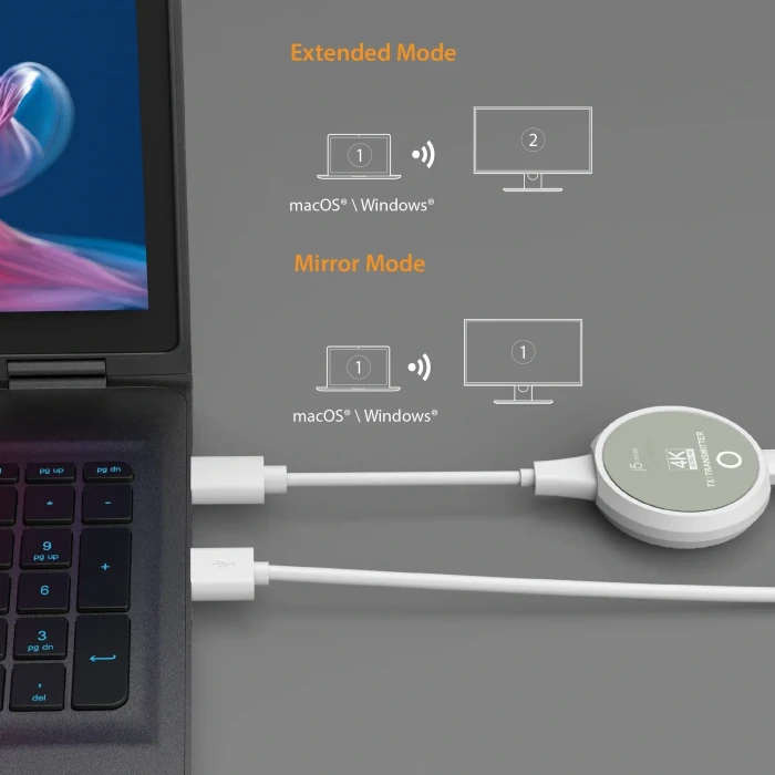 j5 create 4K безжичен HDMI удължител