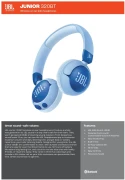 JBL Junior 320BT Bluetooth - Green