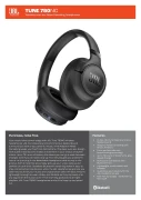 JBL TUNE 780NC Bluetooth - Black