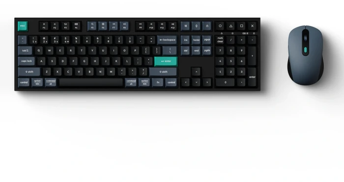 Keychron B36 Deep Black и BM25