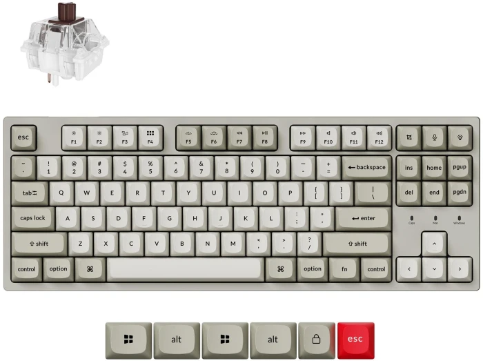 Keychron C1 Pro 8K QMK - Tactile