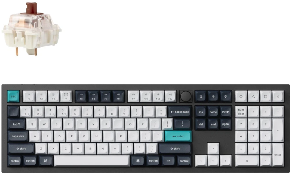 Keychron Q6 MAX Brown Switch