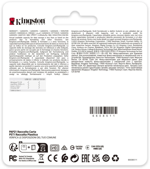 KINGSTON DataTraveler SE9 G3 128GB
