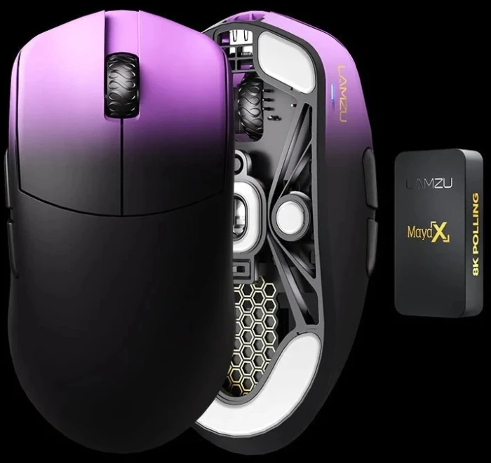 Lamzu MAYA X 8K Wireless Purple