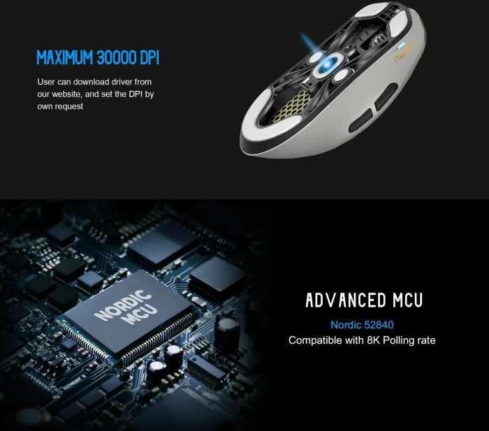Lamzu MAYA X 8K Wireless Purple