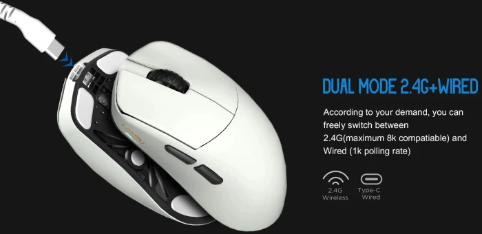 Lamzu MAYA X 8K Wireless White