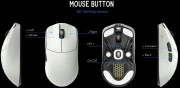 Lamzu MAYA X 8K Wireless White