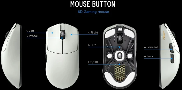 Lamzu MAYA X 8K Wireless Grey
