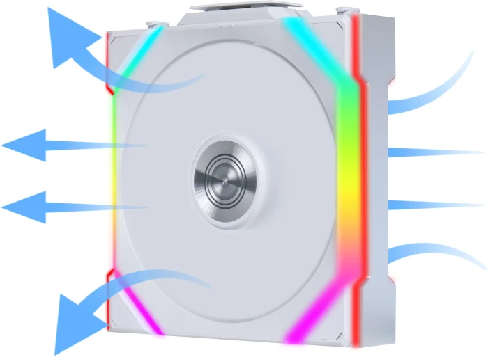 Lian Li UNI FAN SL Wireless Reverse White