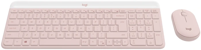 Logitech MK470 Slim Combo Rose