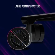 LORGAR Ace 422 Black Геймърски стол