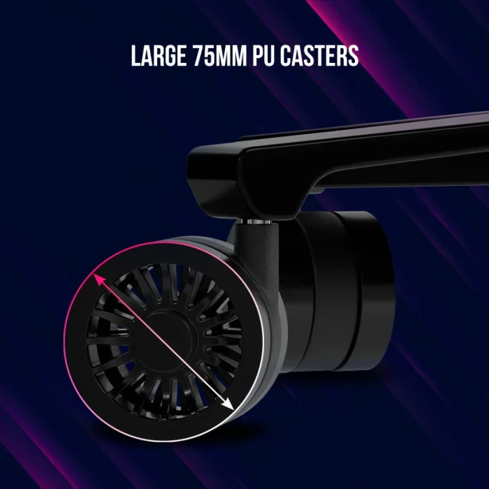 LORGAR Ace 422 Black Геймърски стол